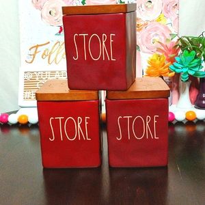 🆕 Rae Dunn STORE Ceramic Storage Jar